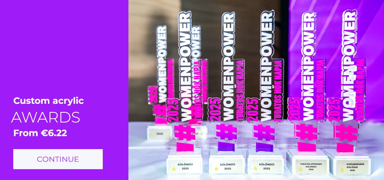 Custom acrylic awards