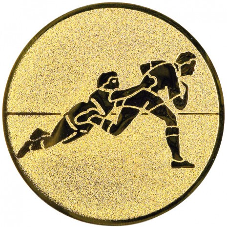 Rugby medal insert