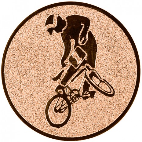Cycling (BMX) medal insert