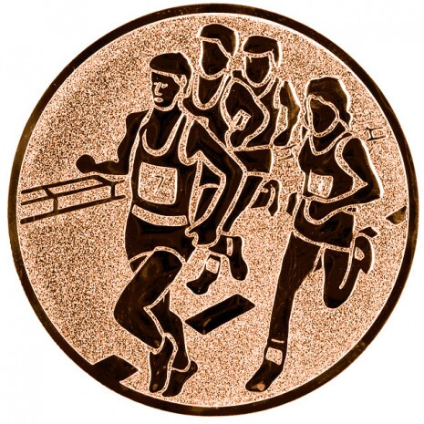 Running (marathon) medal insert
