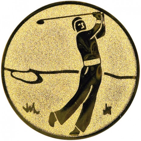 Golf medal insert