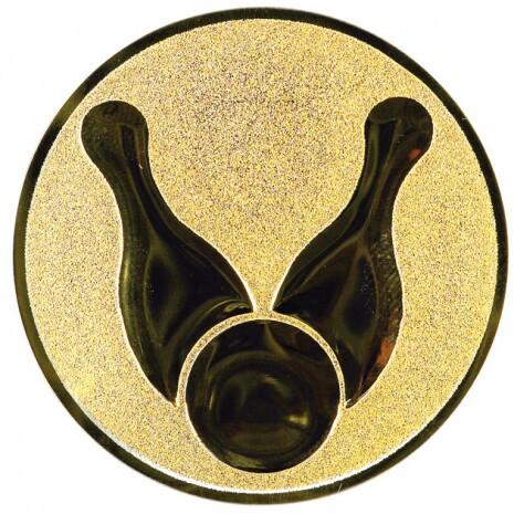 Bowling medal insert