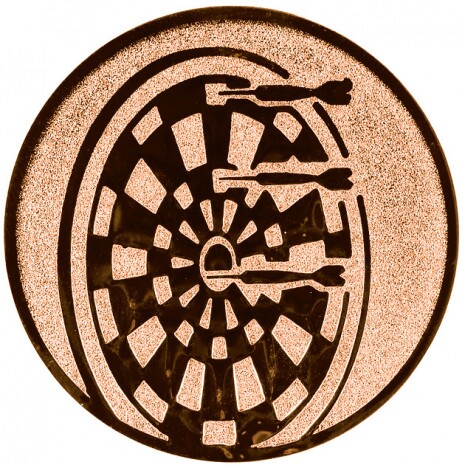 Darts érembetét bronz 50 mm