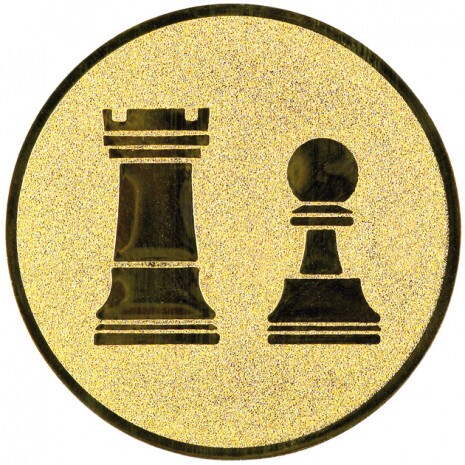 Chess medal insert
