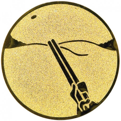 Puck shooting medal insert