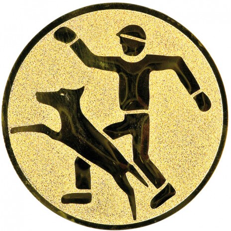 Dog training medal insert