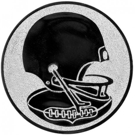 Amerikai futball érembetét ezüst 25 mm