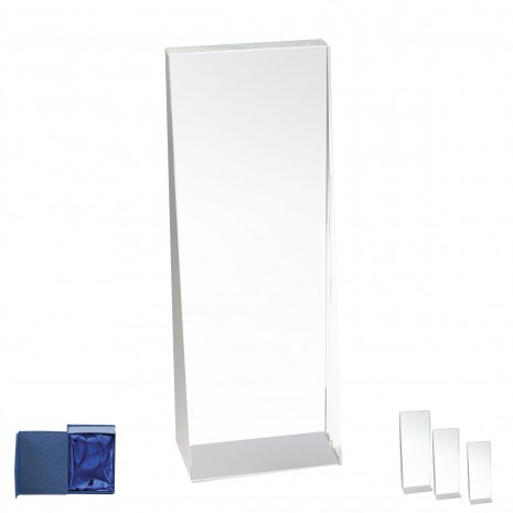 Crystal trophy Hande in gift box