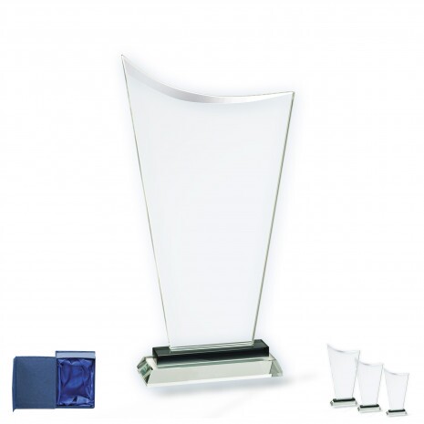 Crystal trophy Blair in gift box