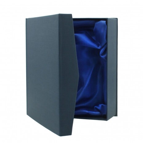 Díszdoboz kék színben üveg és akril díjakhoz 27x19x7 cm