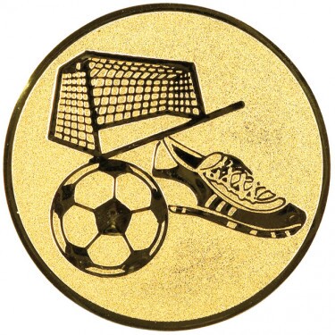 Football (shoes, ball) medal insert