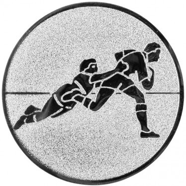 Rugby medal insert