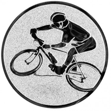 Cycling (mountain bike) medal insert