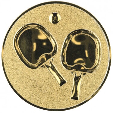 Table tennis medal insert
