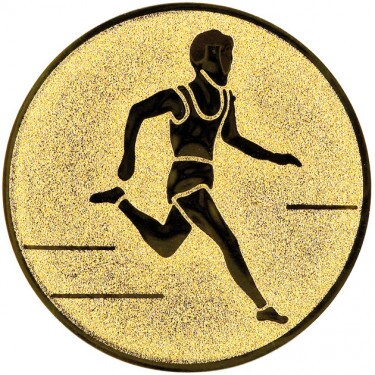 Running (men) medal insert