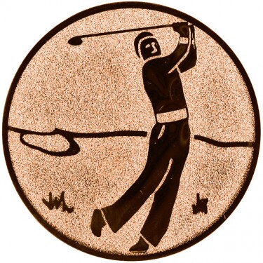 Golf medal insert