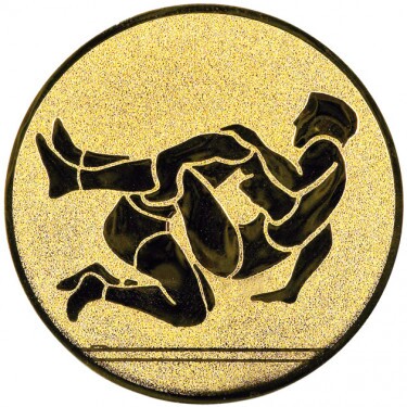 Wrestling medal insert