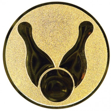 Bowling medal insert