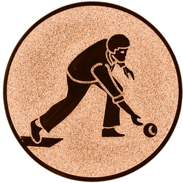 Squittles men medal insert bronze 25 mm
