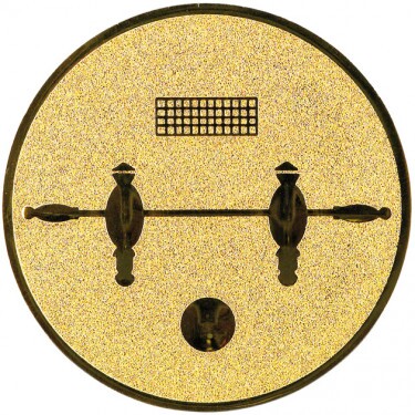 Football medal insert