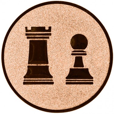 Chess medal insert