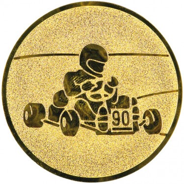 Go kart medal insert