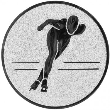 Speed ​​skates medal insert