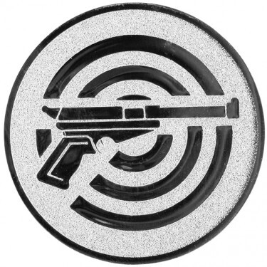 Shooting (gun) medal insert