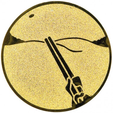Puck shooting medal insert