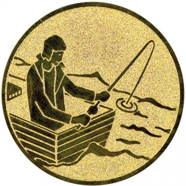 Fishing boat) medal insert