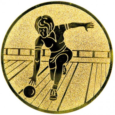 Bowling (Women's) medal insert