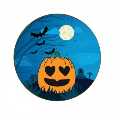 Halloween 2 medal insert 25 mm