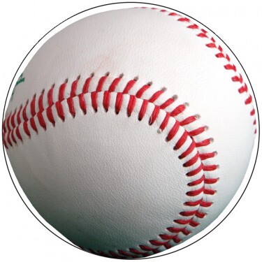 Baseball mefal insert 50 mm