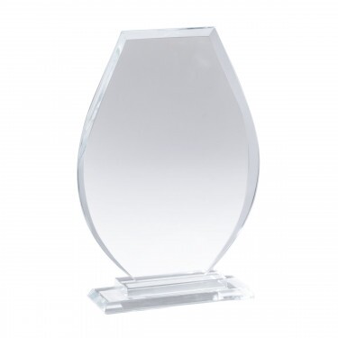 Crystal trophy Holly in gift box