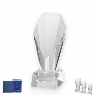 Crystal trophy Diamond in gift box