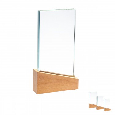 Wood and glass award Katherine