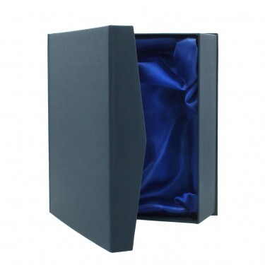 Díszdoboz kék színben üveg és akril díjakhoz 27x19x7 cm