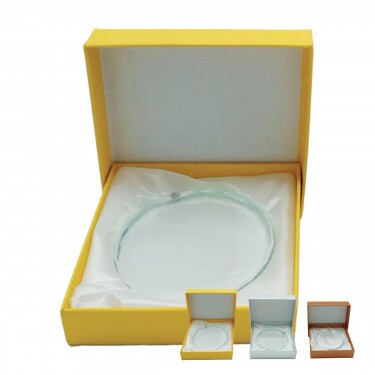 Crystal medal 46 in gift box