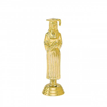 Tanuló (női) arany figura