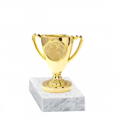 Trophy (Gold) golden figure with base
