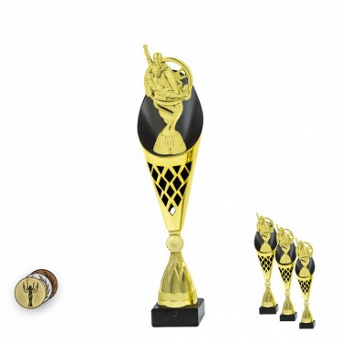 Go-Kart on a black/gold trophy