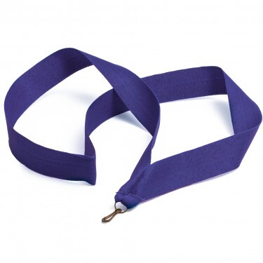 Violet 22 mm medal ribbon