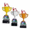 Santa Claus cup acrylic award