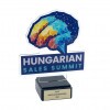 Standard acrylic award with marble base, wide (max. size 21x26 cm)