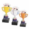 Poker cup acrylic award