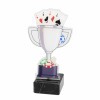 Poker cup acrylic award