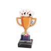 Poker cup acrylic award