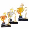 Star cup acrylic award with figure