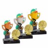 Cycling cup acrylic award with figure