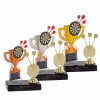 Darts cup acrylic award with figure